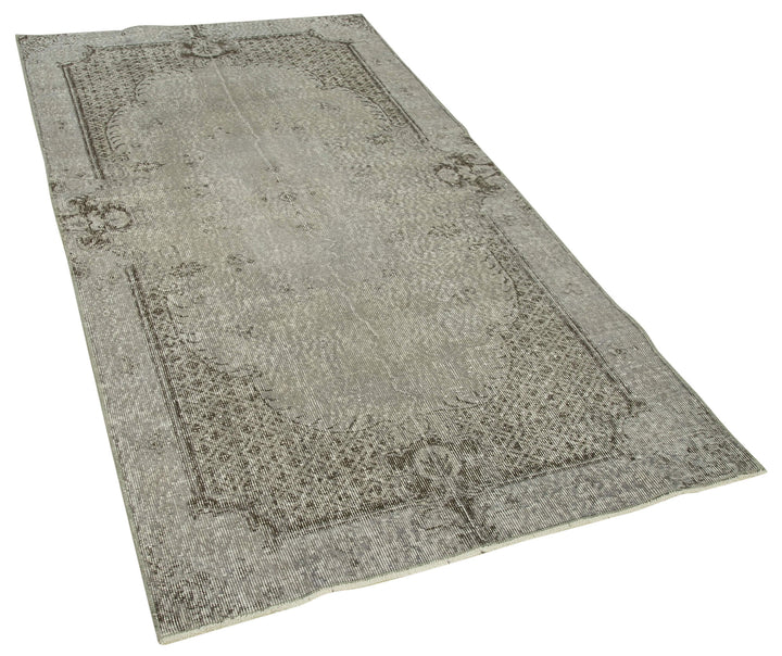 4x7 Grey Overdyed Rug - 31200