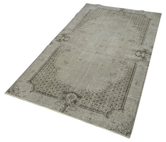4x7 Grey Overdyed Rug - 31200