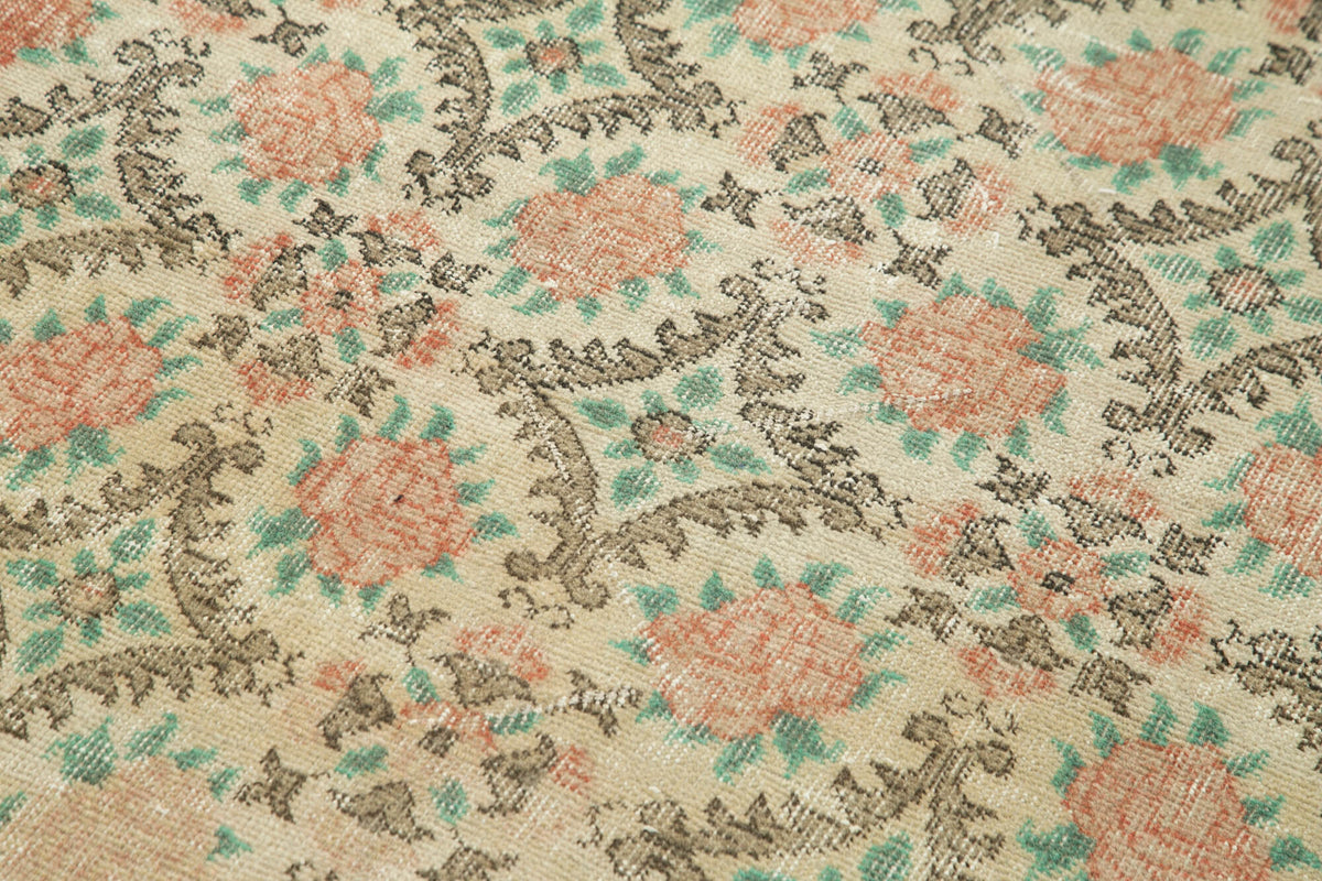 3x7 Beige Overdyed Rug - 31205