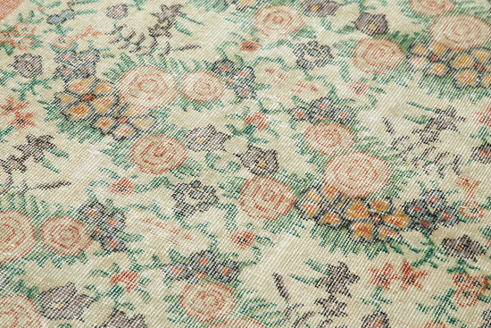 4x6 Beige Overdyed Rug - 31225