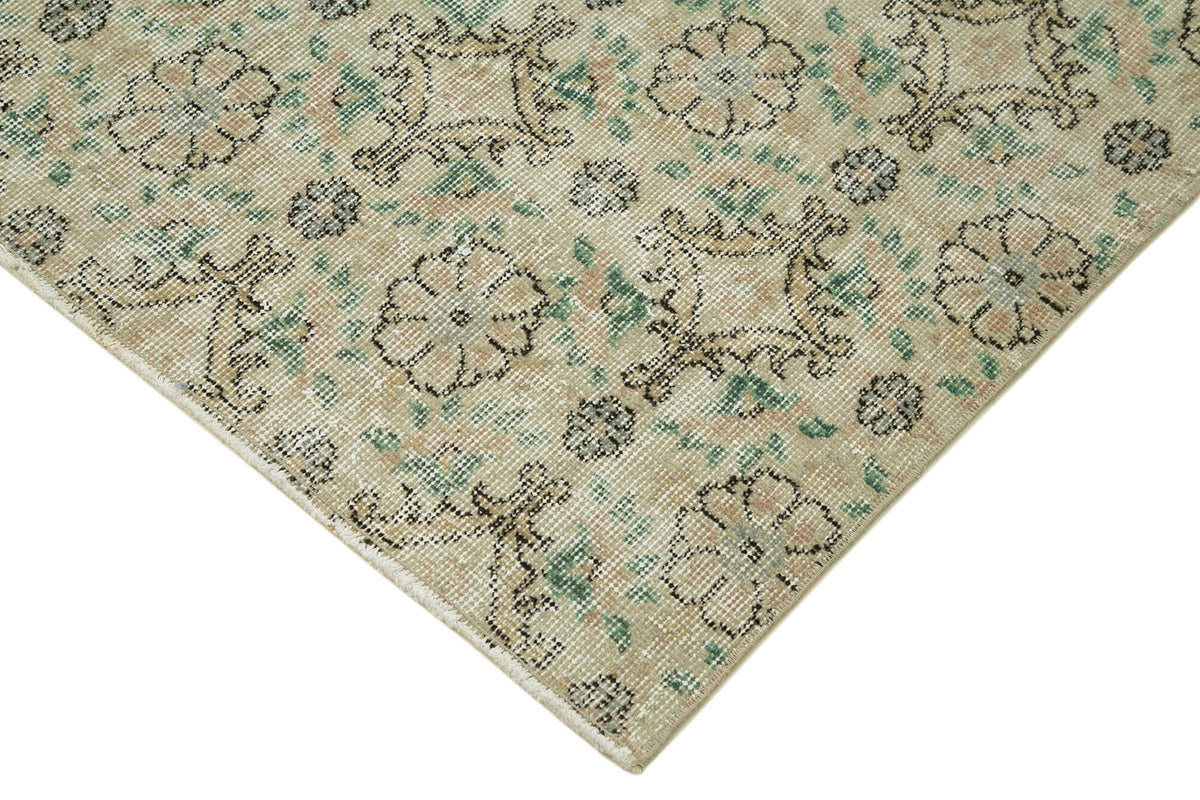 4x7 Beige Overdyed Rug - 31238