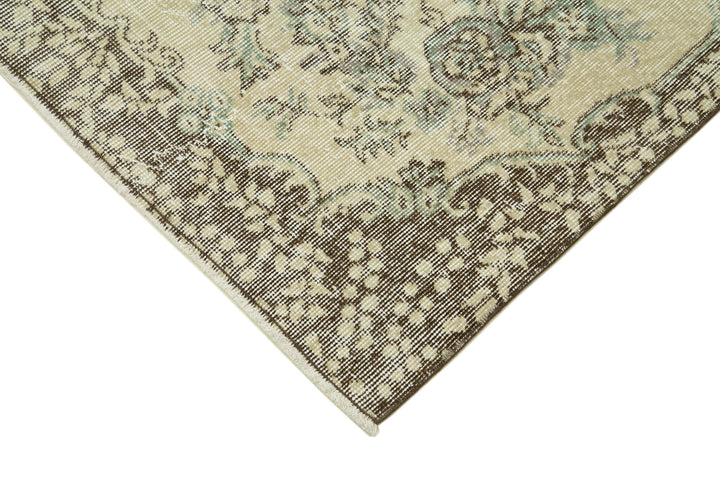 4x7 Beige Overdyed Rug - 31243