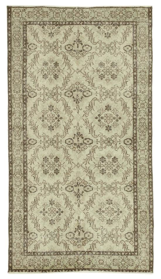 4x7 Beige Overdyed Rug - 31245