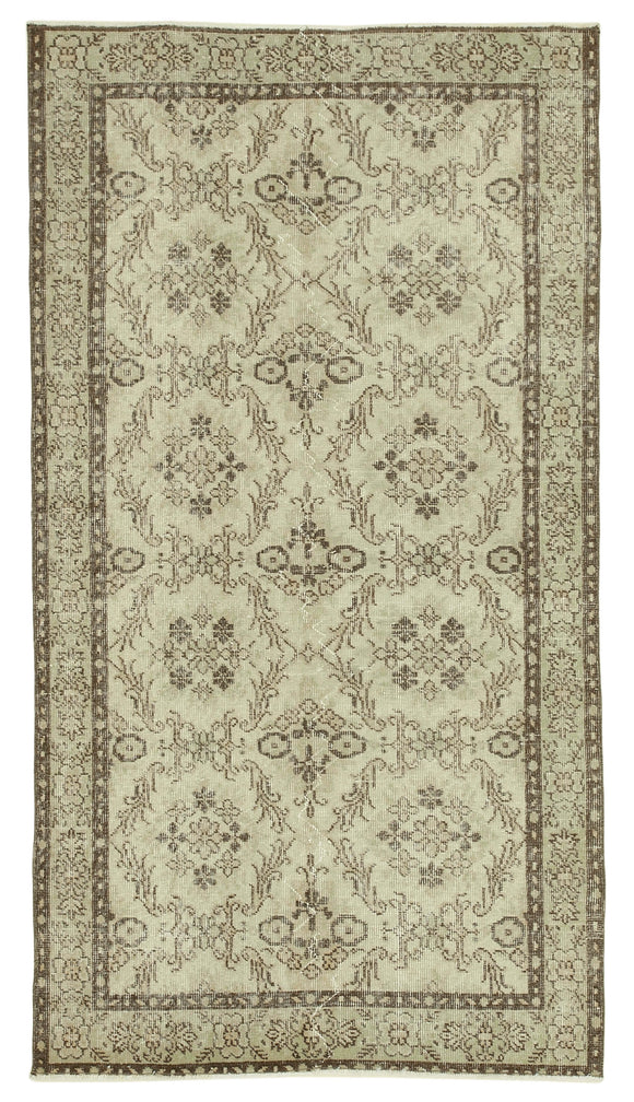 4x7 Beige Overdyed Rug - 31245