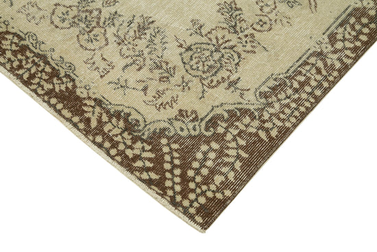 4x7 Beige Overdyed Rug - 31247