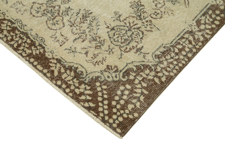 4x7 Beige Overdyed Rug - 31247