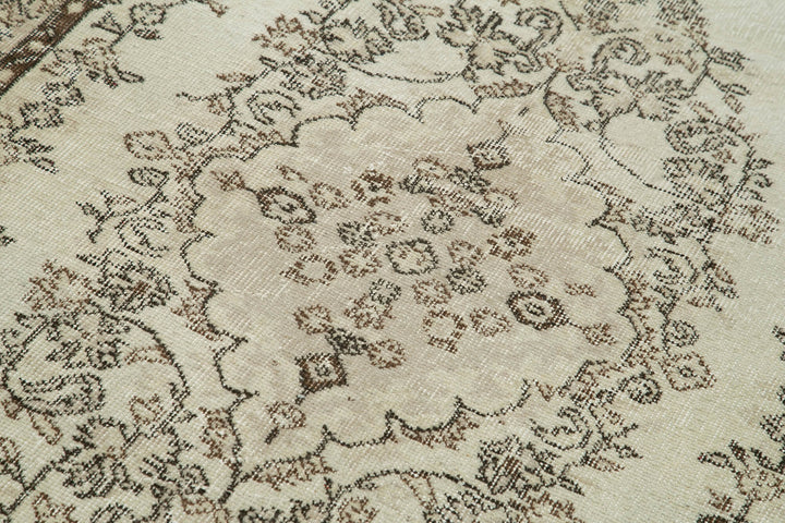 4x7 Beige Overdyed Rug - 31250