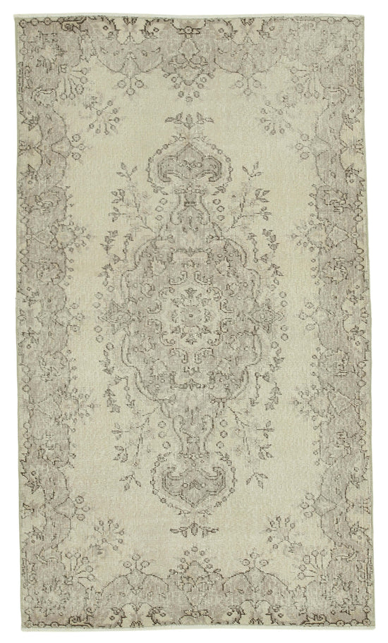 4x7 Beige Overdyed Rug - 31251