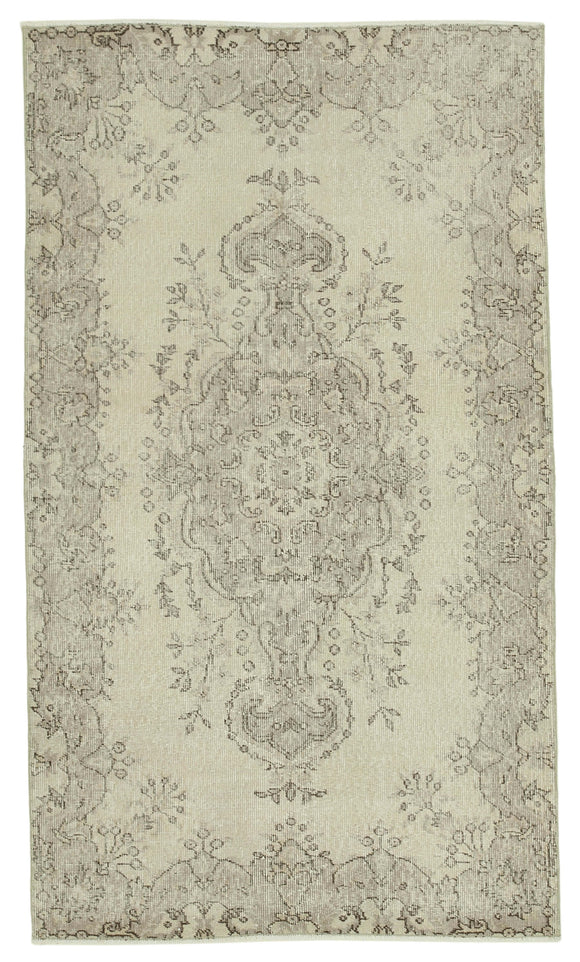 4x7 Beige Overdyed Rug - 31251