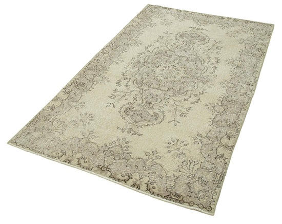 4x7 Beige Overdyed Rug - 31251