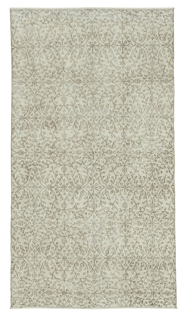 4x7 Beige Overdyed Rug - 31252