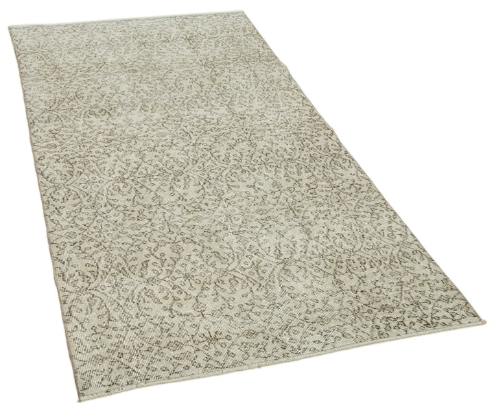 4x7 Beige Overdyed Rug - 31252