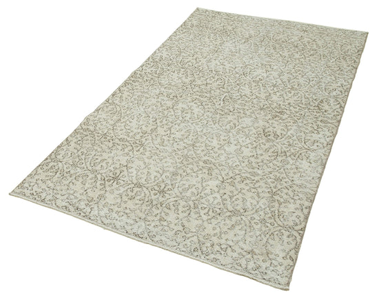 4x7 Beige Overdyed Rug - 31252