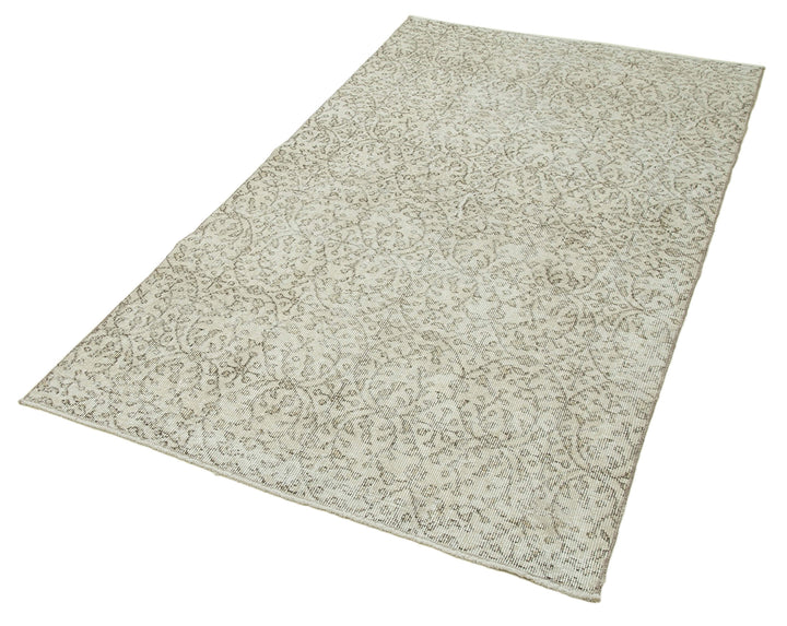 4x7 Beige Overdyed Rug - 31252