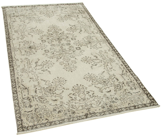 4x7 Beige Overdyed Rug - 31255