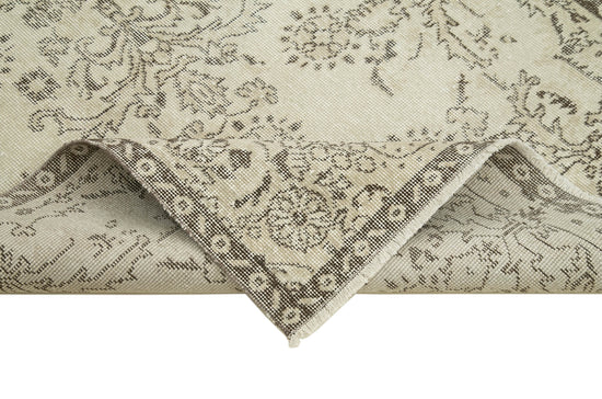 4x7 Beige Overdyed Rug - 31255
