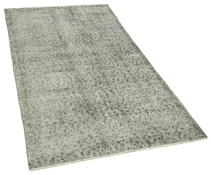 4x7 Grey Overdyed Rug - 31257