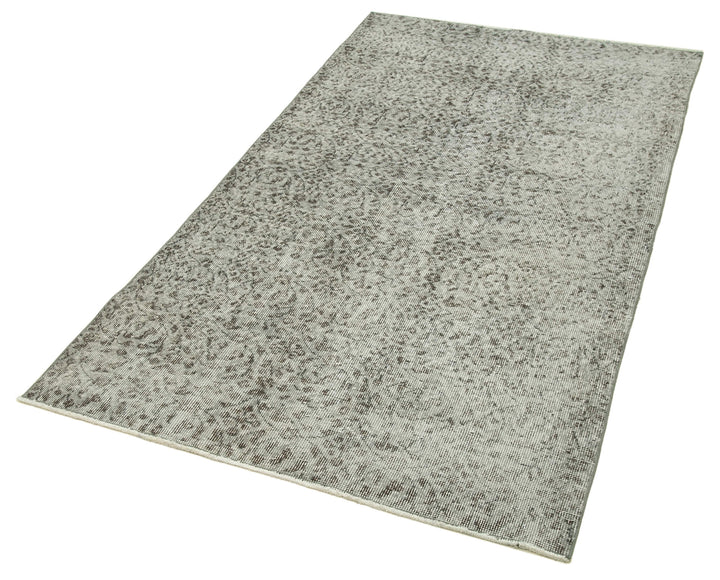 4x7 Grey Overdyed Rug - 31257