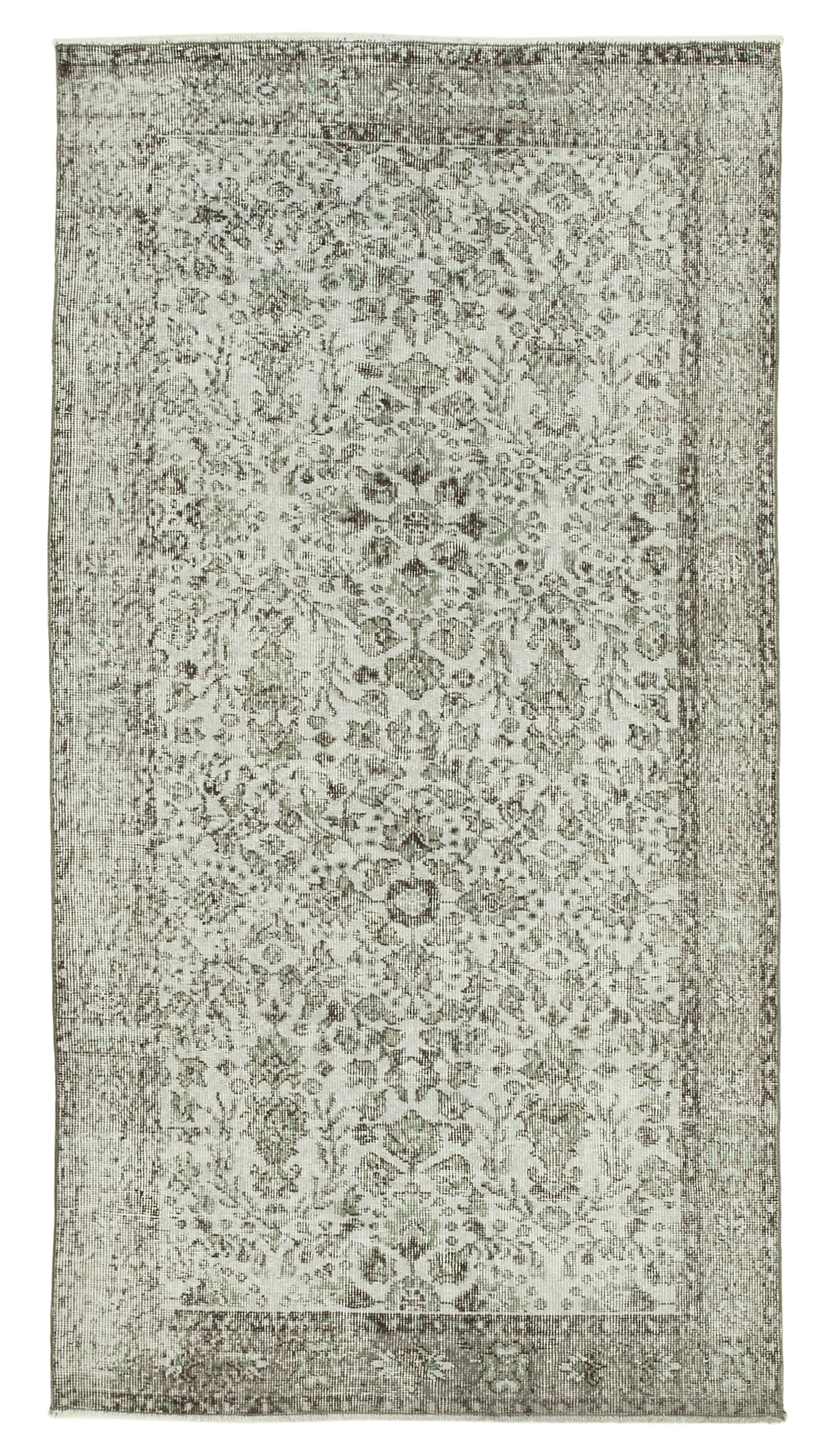 4x7 Grey Overdyed Rug - 31261