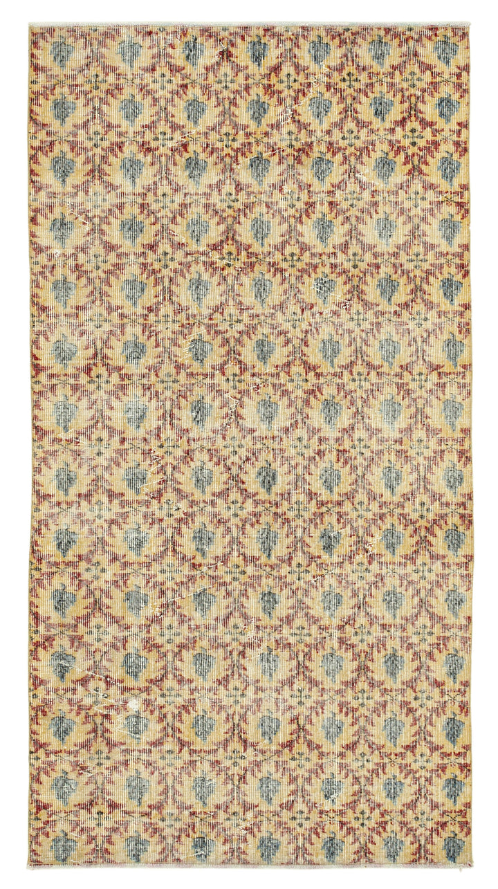 4x7 Yellow Overdyed Rug - 31268
