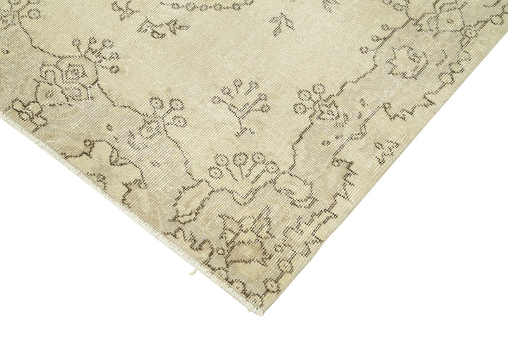 4x7 Beige Overdyed Rug - 31281