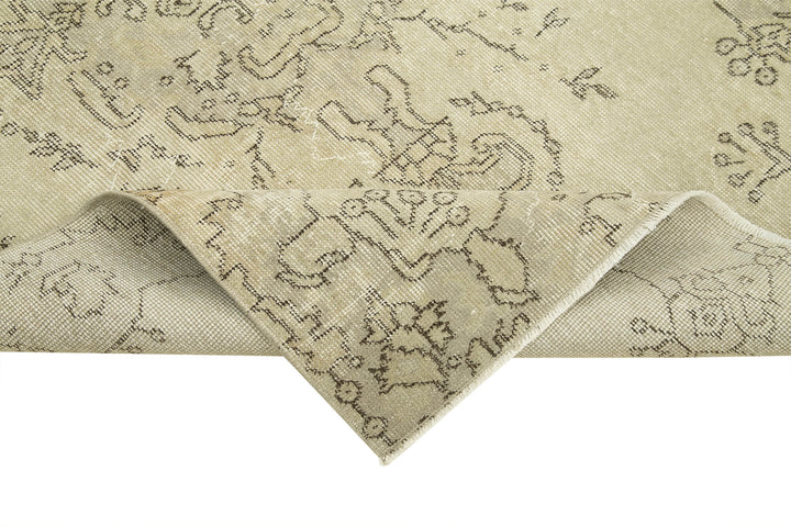 4x7 Beige Overdyed Rug - 31281