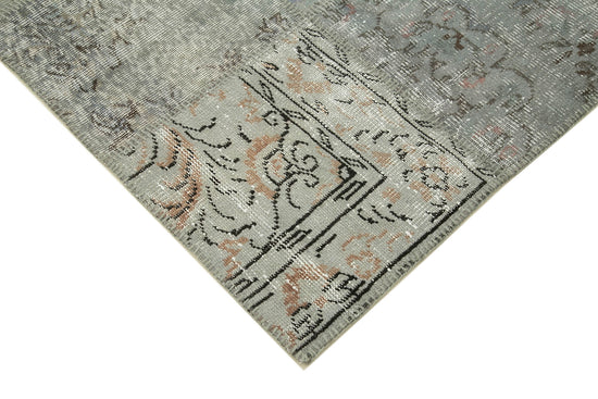 8x11 Grey Patchwork Rug- 31292