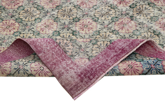 5x8 Red Bohemian Rug  - 31327