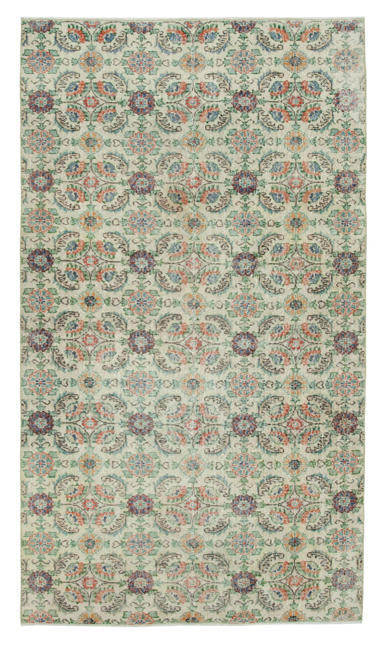 5x9 Multicolor Bohemian Rug  - 31332