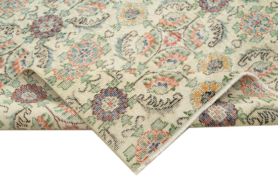 5x9 Multicolor Bohemian Rug  - 31332