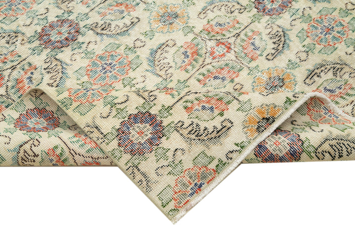 5x9 Multicolor Bohemian Rug  - 31332