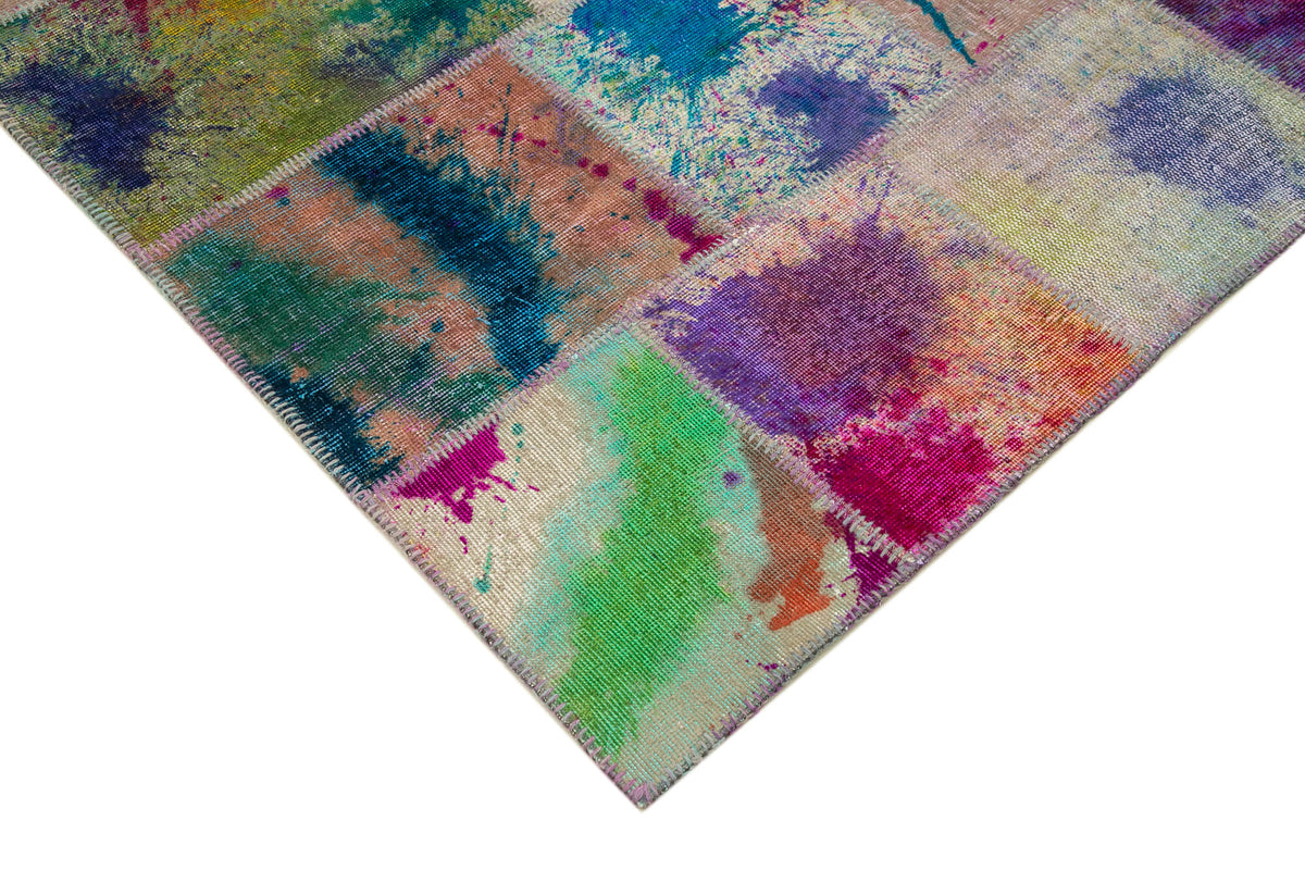 6x10 Multicolor Patchwork Rug - 31341