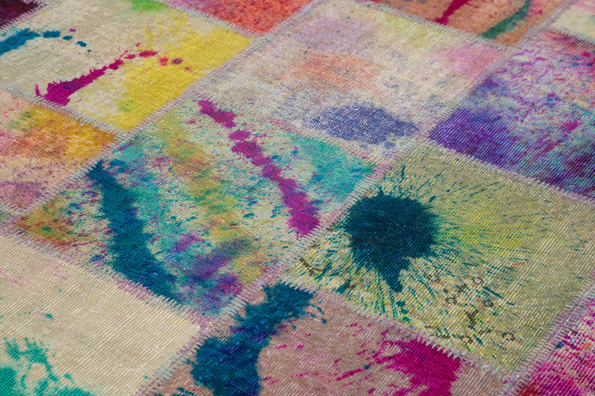 6x10 Multicolor Patchwork Rug - 31341