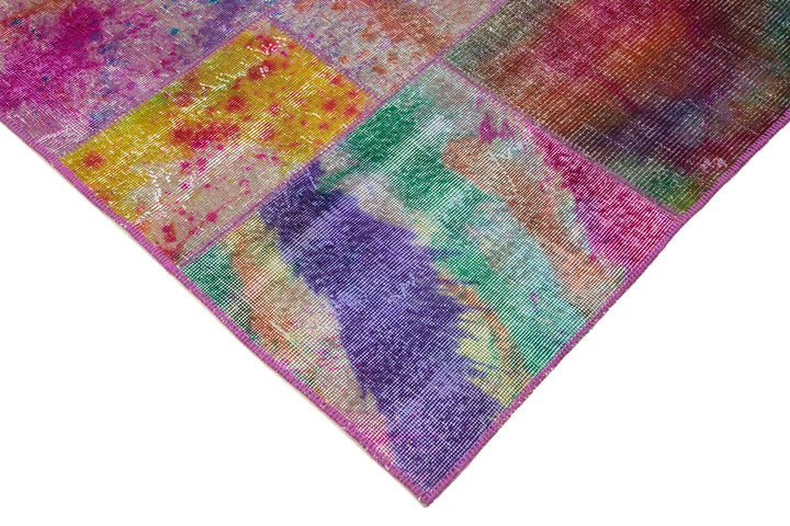 7x10 Multicolor Patchwork Rug - 31344