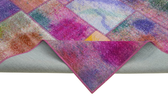 7x10 Multicolor Patchwork Rug - 31348