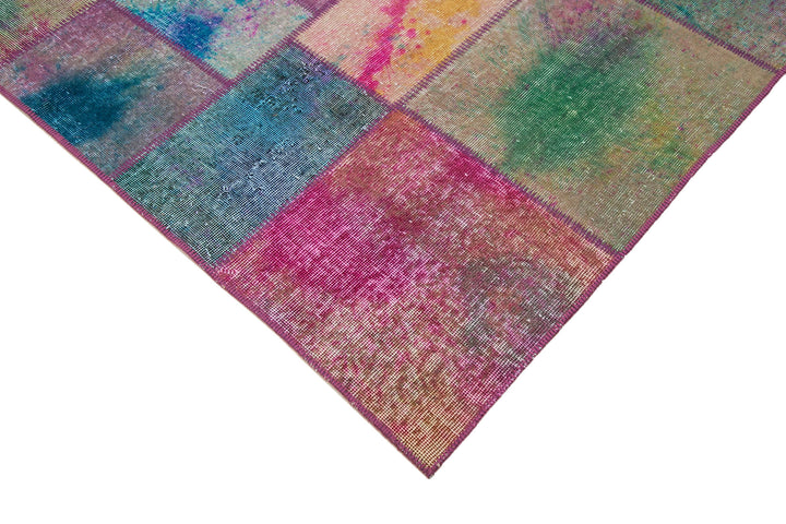 6x10 Multicolor Patchwork Rug - 31349