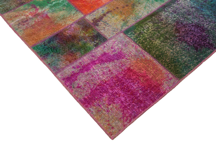 6x10 Multicolor Patchwork Rug - 31363