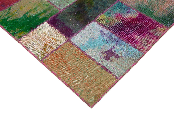 6x10 Multicolor Patchwork Rug - 31368