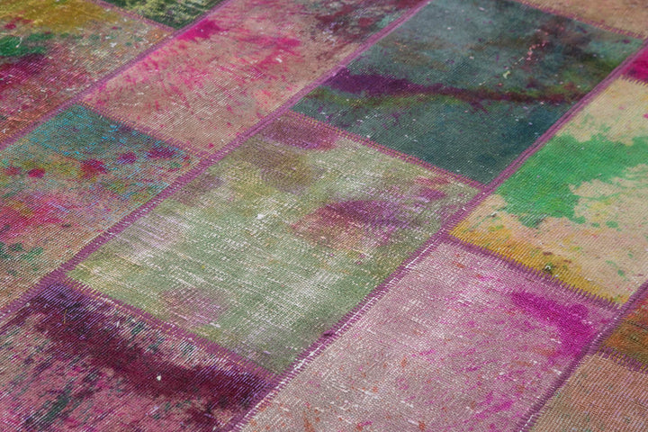 6x10 Multicolor Patchwork Rug - 31368