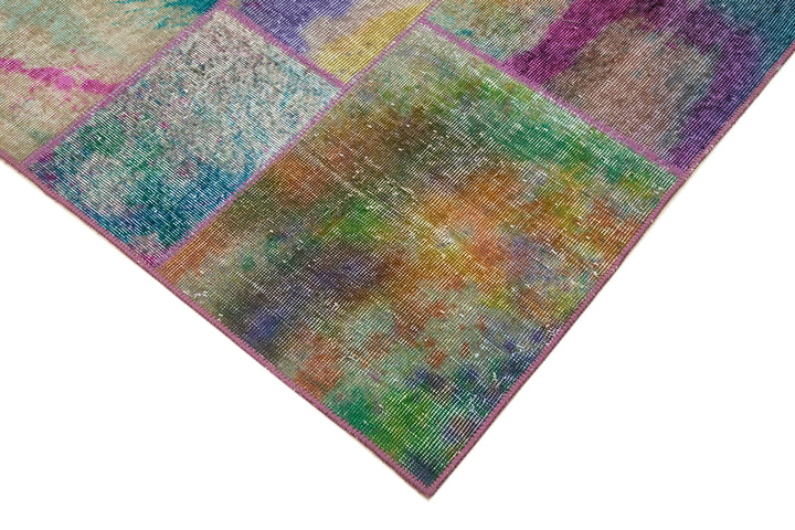 6x10 Multicolor Patchwork Rug - 31376