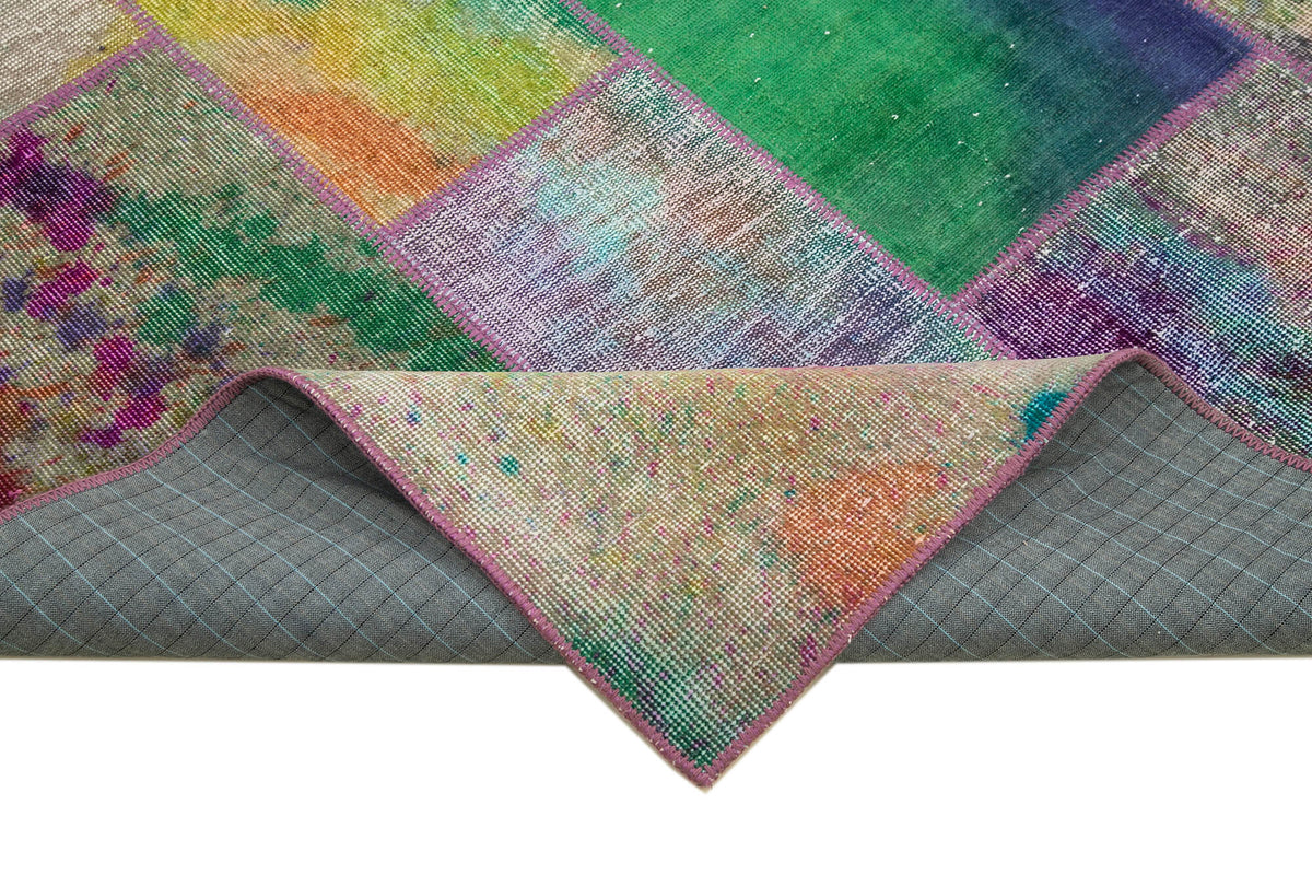 6x10 Multicolor Patchwork Rug - 31376