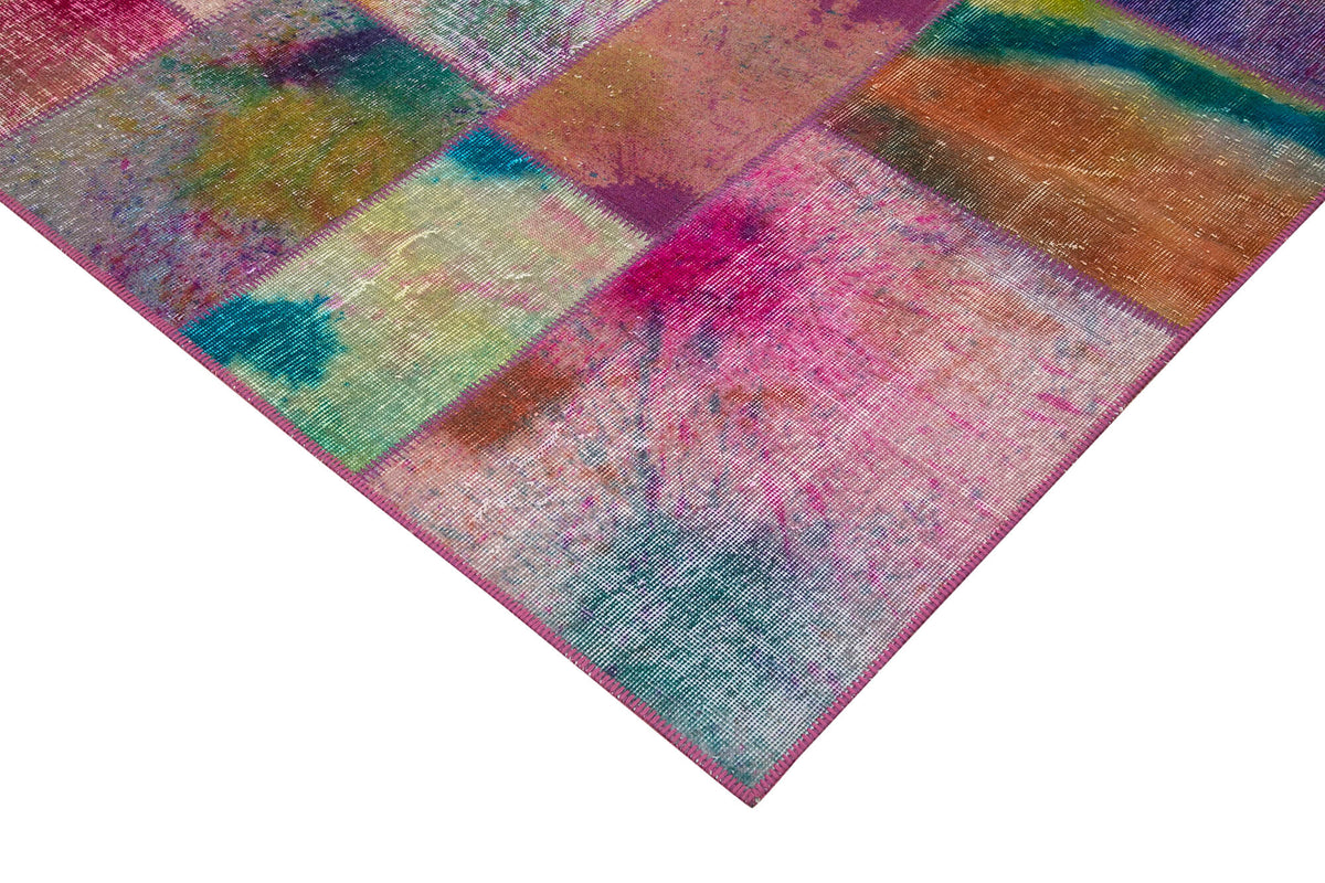 6x10 Multicolor Patchwork Rug - 31413