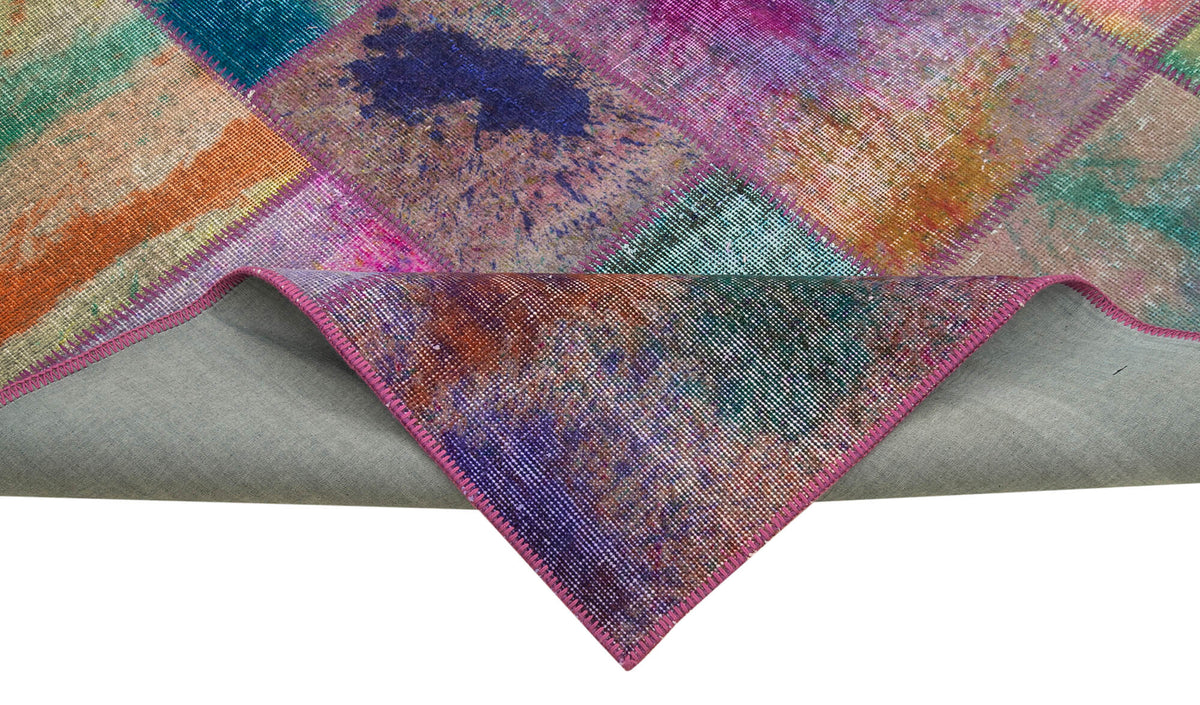 6x10 Multicolor Patchwork Rug - 31413