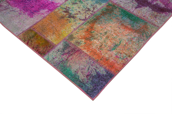 6x10 Multicolor Patchwork Rug - 31429