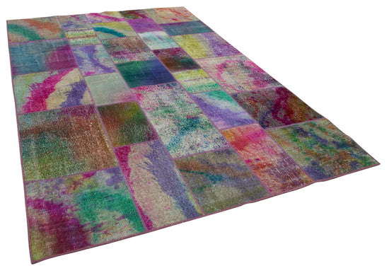 6x10 Multicolor Patchwork Rug - 31430