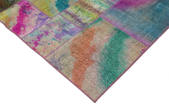6x10 Multicolor Patchwork Rug - 31430