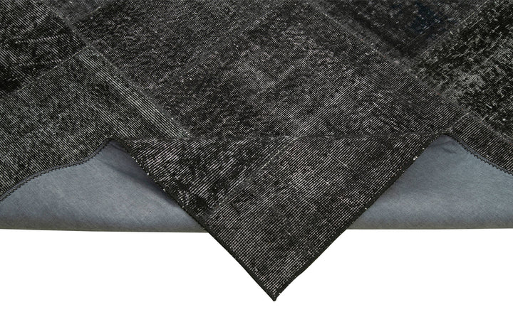6x10 Black Patchwork Rug - 31438