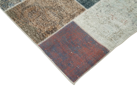 7x10 Multicolor Patchwork Rug - 31445