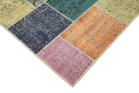 7x10 Multicolor Patchwork Rug - 31466