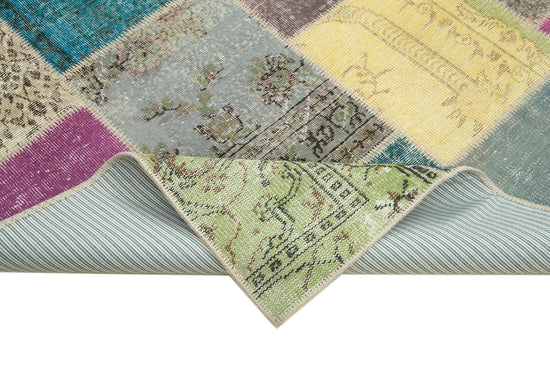 7x10 Multicolor Patchwork Rug - 31466